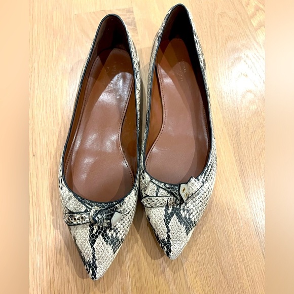 Cole Haan Shoes - Cole Haan 7 Snake Flats